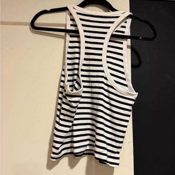 Abercrombie Striped Ribbed Racerback Tank - Picture 2 of 3